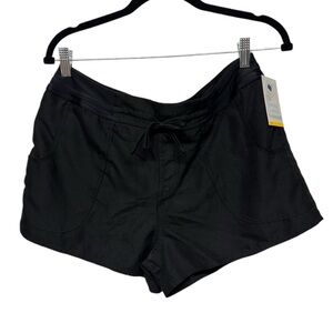 2/$20    Croft & Barrow Black Tummy Control Swim Shorts